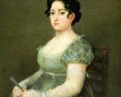 弗朗西斯科 德 戈雅 : The Woman with a Fan